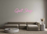 Custom Neon: Quilt Shop