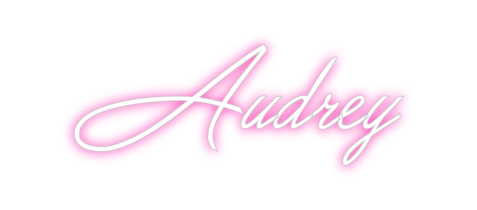 Custom Neon: Audrey