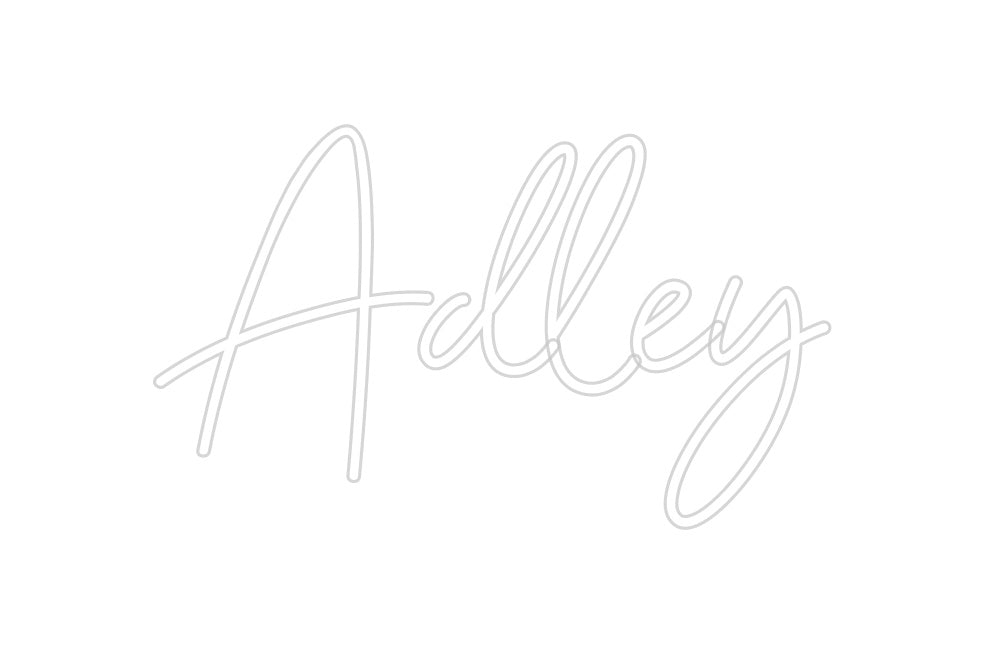 Custom Neon: Adley