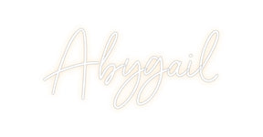 Custom Neon: Abygail