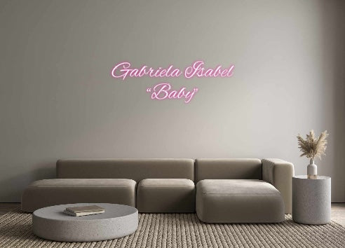 Custom Neon: Gabriela Isab...