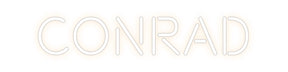 Custom Neon: CONRAD