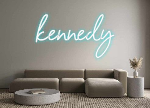 Custom Neon: kennedy