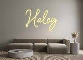 Custom Neon: Haley