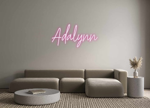 Custom Neon: Adalynn