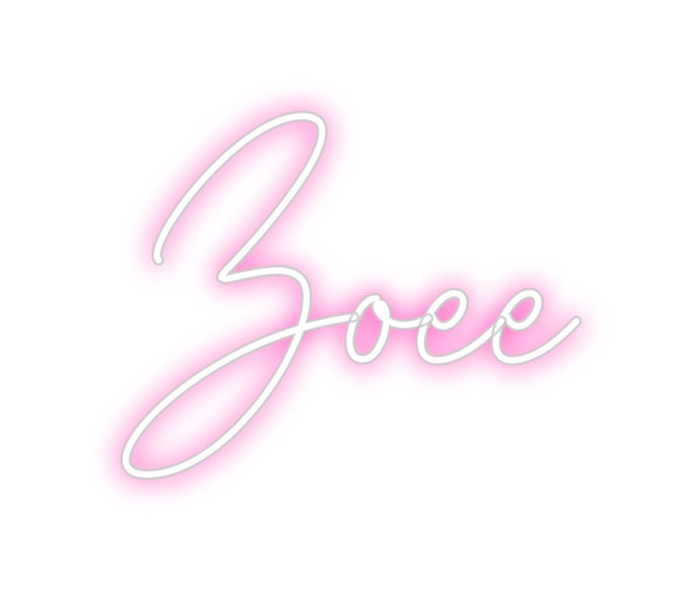 Custom Neon: Zoee