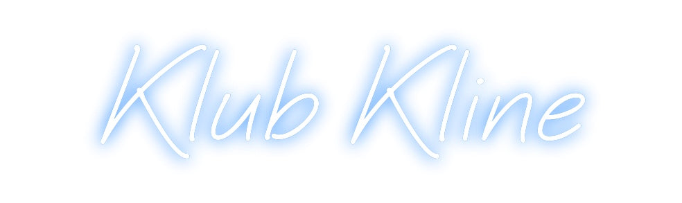 Custom Neon: Klub Kline