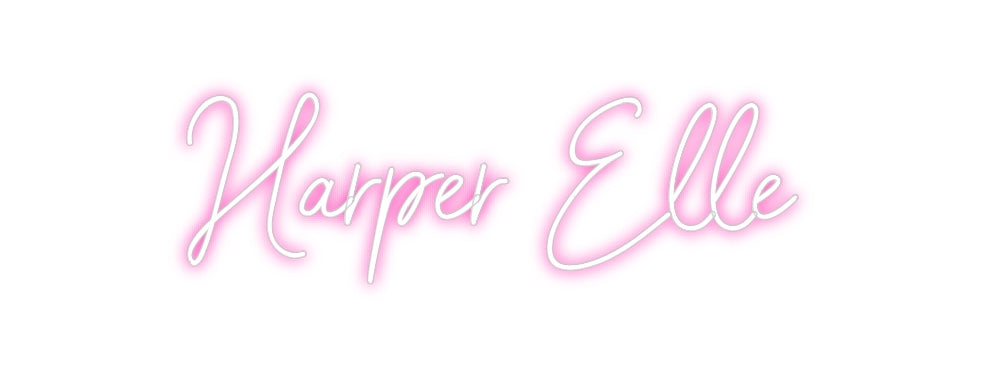 Custom Neon: Harper Elle