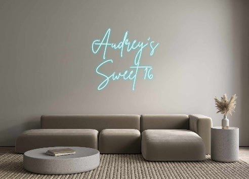 Custom Neon: Audrey’s
Swe...