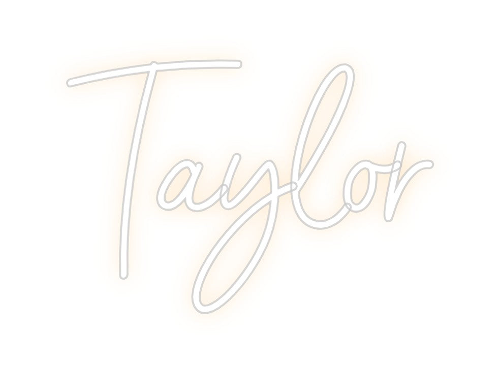 Custom Neon: Taylor