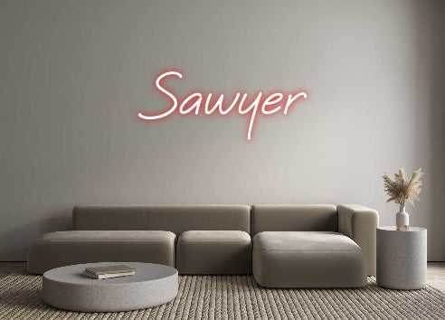 Custom Neon: Sawyer