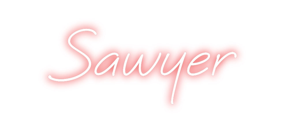 Custom Neon: Sawyer