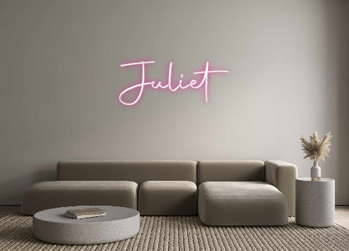 Custom Neon: Juliet