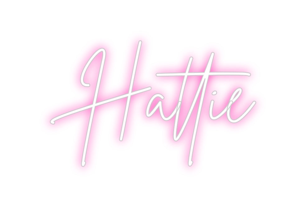 Custom Neon: Hattie