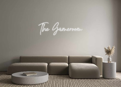 Custom Neon: The Gameroom