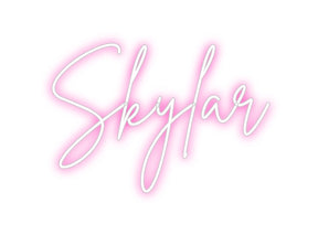 Custom Neon: Skylar