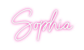 Custom Neon: Sophia