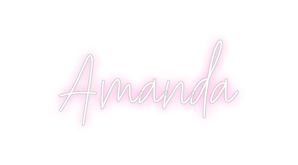 Custom Neon: Amanda