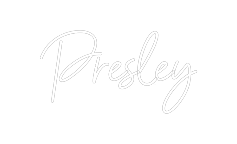 Custom Neon: Presley