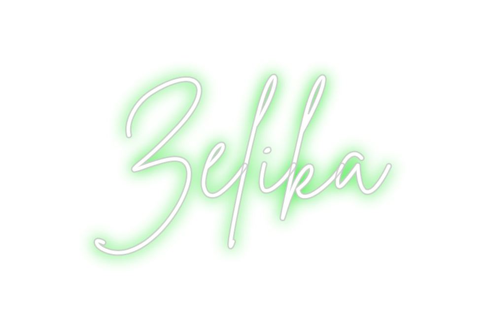 Custom Neon: Zelika