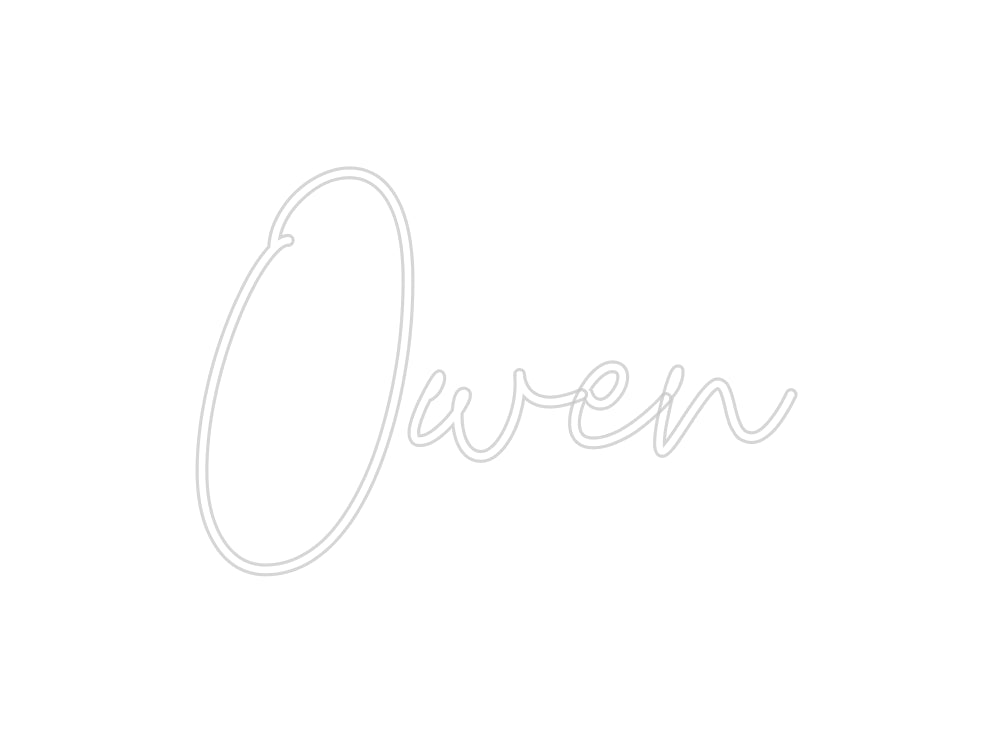 Custom Neon: Owen