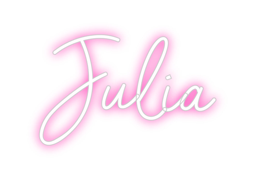 Custom Neon: Julia