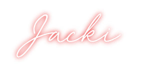 Custom Neon: Jacki