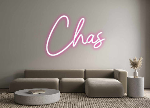 Custom Neon: Chas