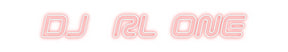 Custom Neon: DJ  RL ONE