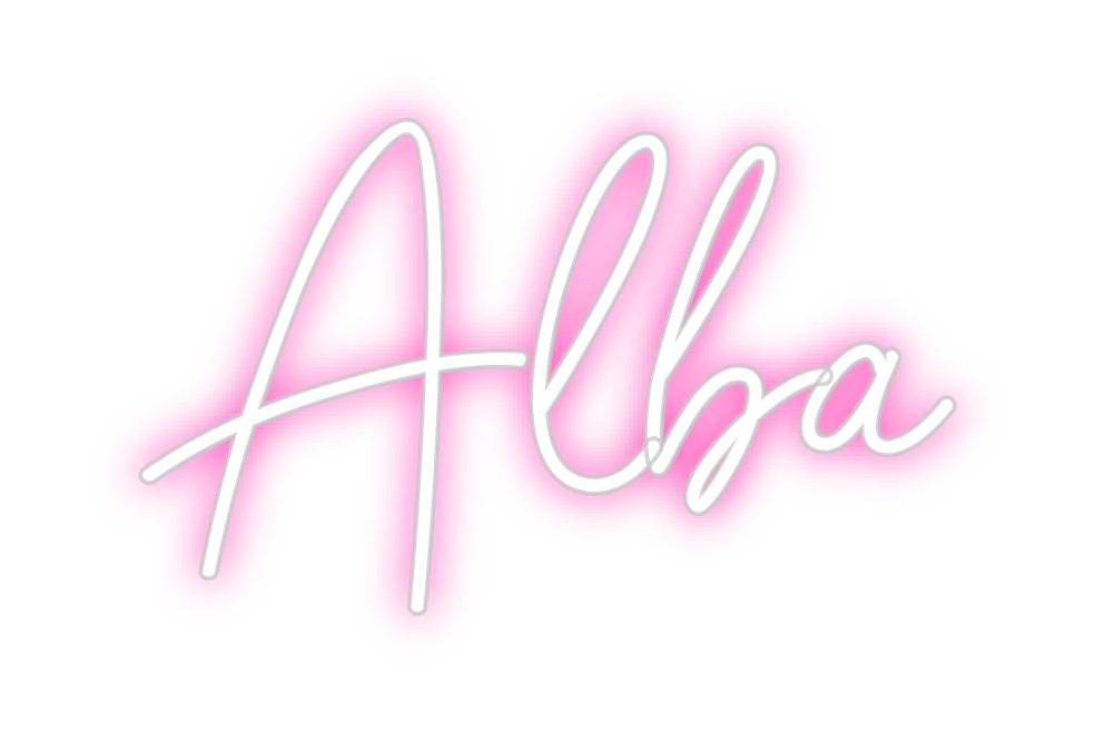 Custom Neon: Alba