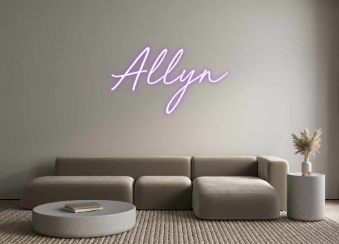 Custom Neon: Allyn