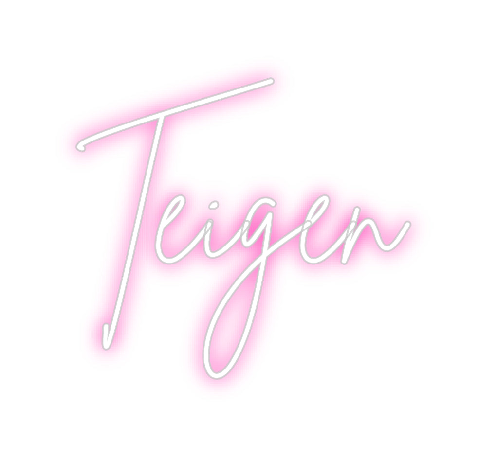 Custom Neon: Teigen