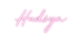Custom Neon: Hudsyn