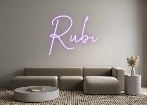 Custom Neon: Rubi