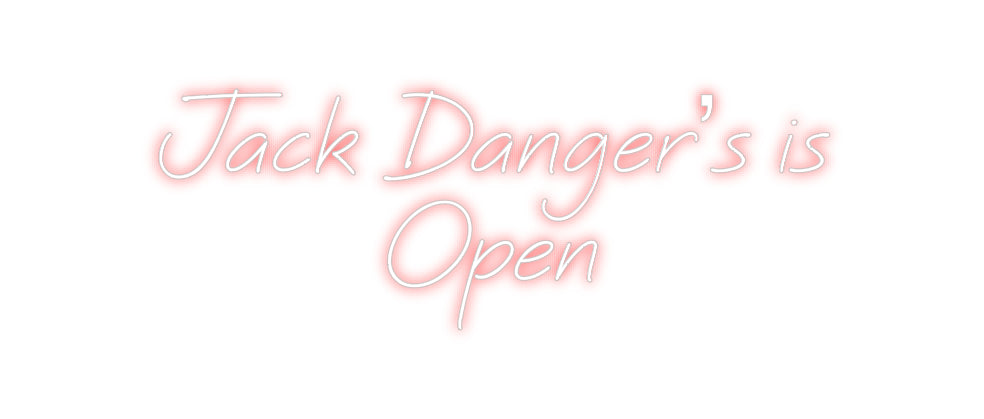 Custom Neon: Jack Danger’s...