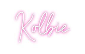 Custom Neon: Kolbie