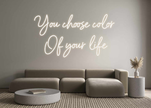 Custom Neon: You choose co...