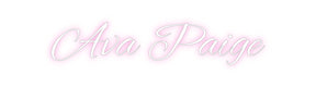 Custom Neon: Ava Paige