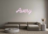 Custom Neon: Avery