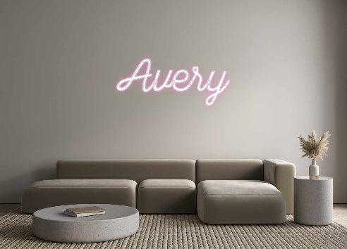 Custom Neon: Avery