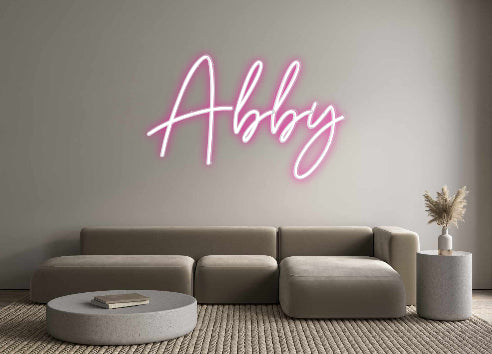 Custom Neon: Abby