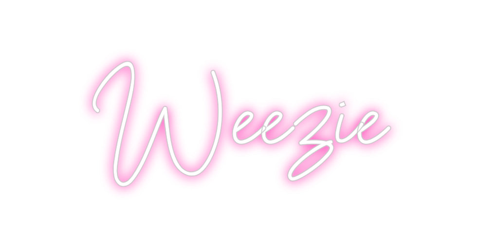 Custom Neon: Weezie