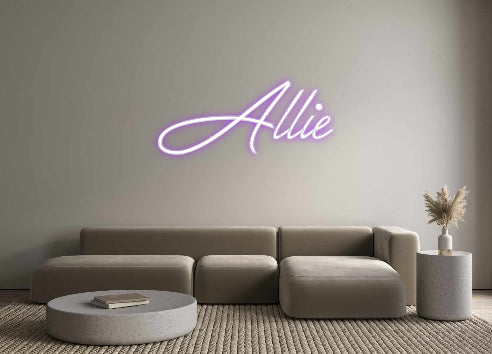 Custom Neon: Allie