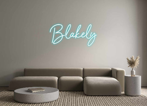 Custom Neon: Blakely
