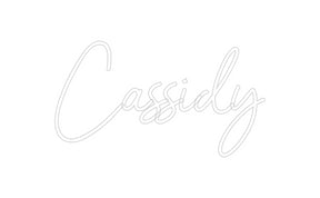 Custom Neon: Cassidy