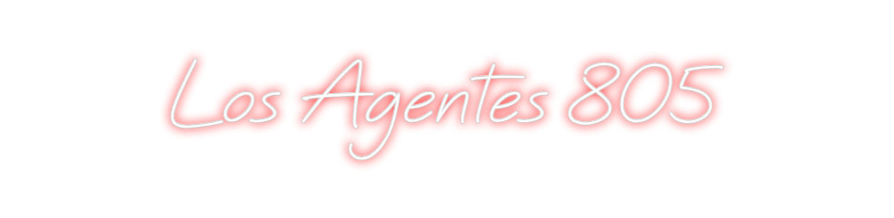 Custom Neon: Los Agentes 805