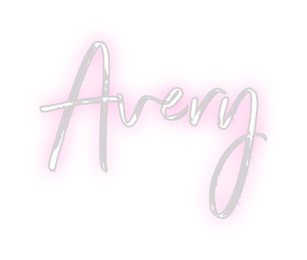 Custom Neon: Avery