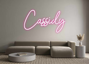 Custom Neon: Cassidy