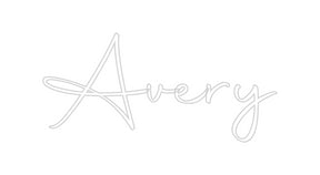 Custom Neon: Avery