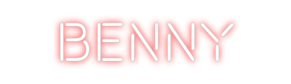 Custom Neon: BENNY